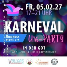Karneval U16-Party 05.02.2027 GOT Jugendtreff St. Josef