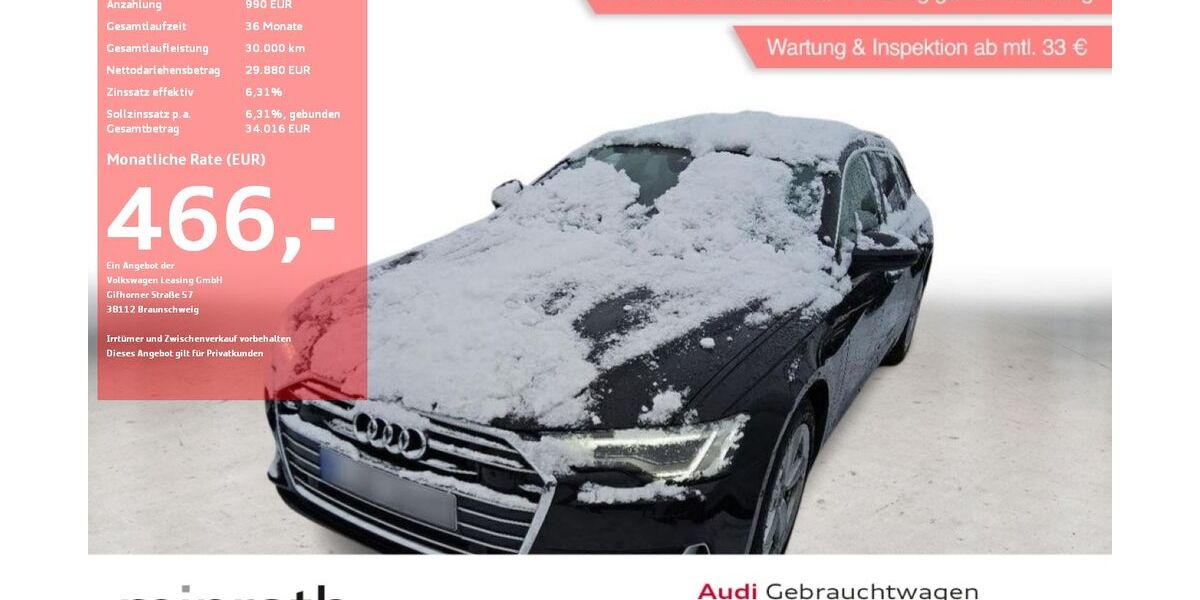 Audi A6 93.215 km 29.880 &euro; Moers-Hülsdonk 47441