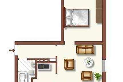 Wohnung Duisburg Huckingen - 2 Zimmer, 40 m&sup2;, 409&euro; | Angebot:26098400