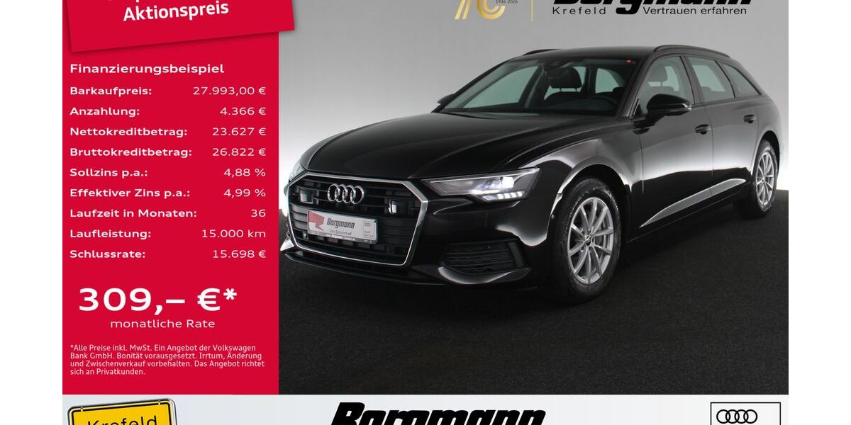 Audi A6 83.538 km 27.993 &euro; Krefeld 47803