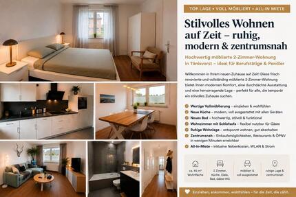 Wohnung Tönisvorst - 2 Zimmer, 65 m&sup2;, 1.495&euro; | Angebot:27622319