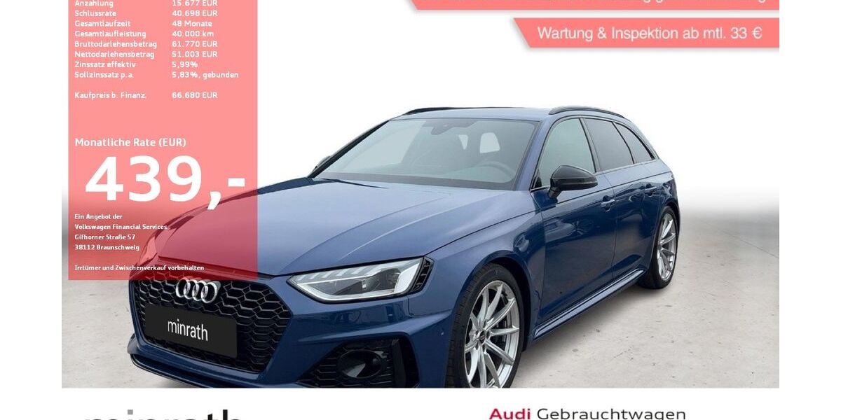 Audi RS4 24.060 km 66.180 &euro; Moers-Hülsdonk 47441