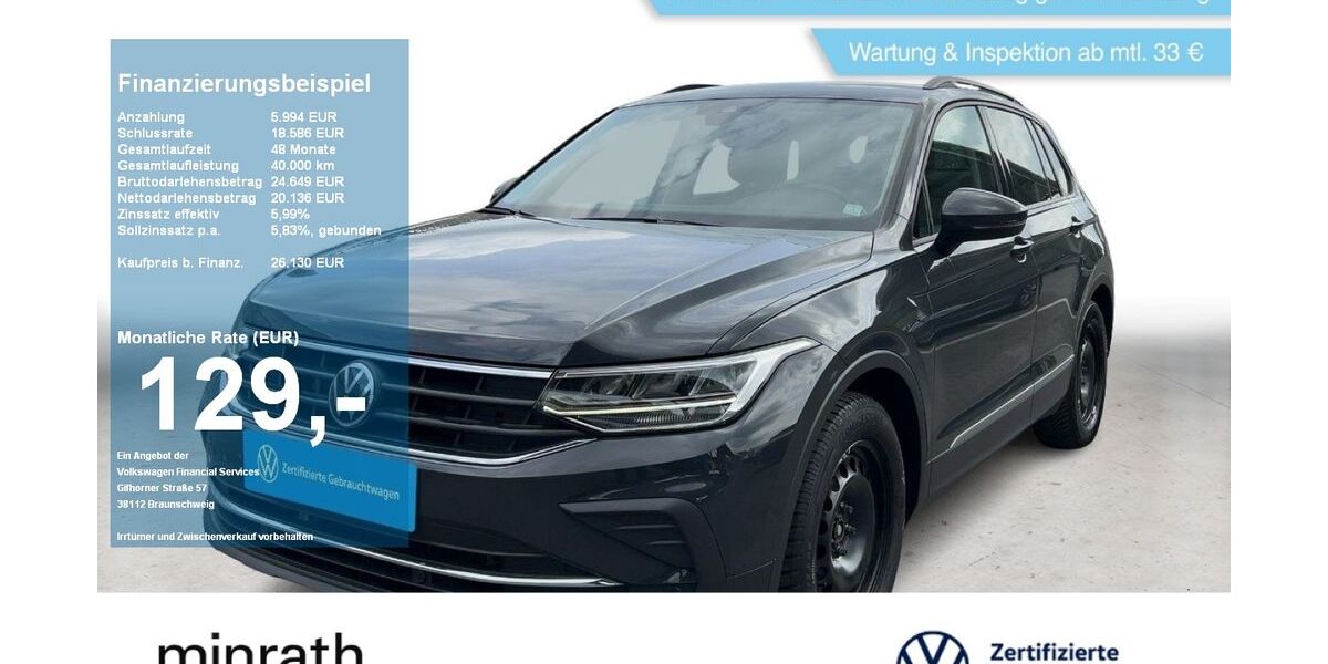 VW Tiguan 74.193 km 25.630 &euro; Moers 47441