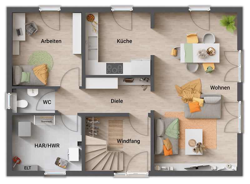 Einfamilienhaus Brüggen - 5 Zimmer, 128 m&sup2;, 467.205&euro; | Angebot:26695349