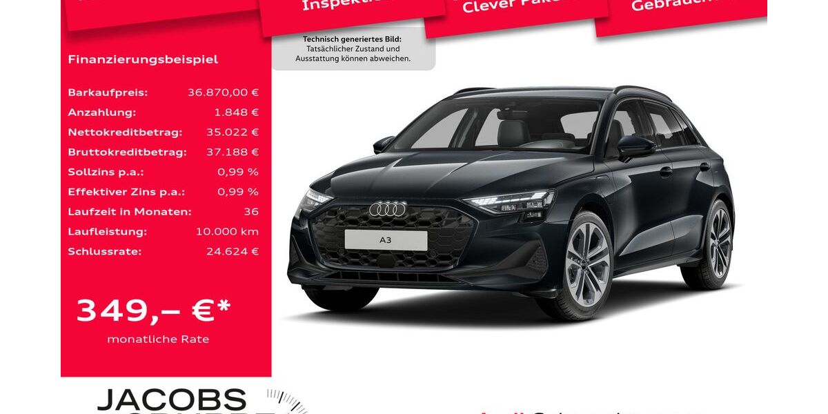 Audi A3 5.871 km 36.870 &euro; Mönchengladbach 41066