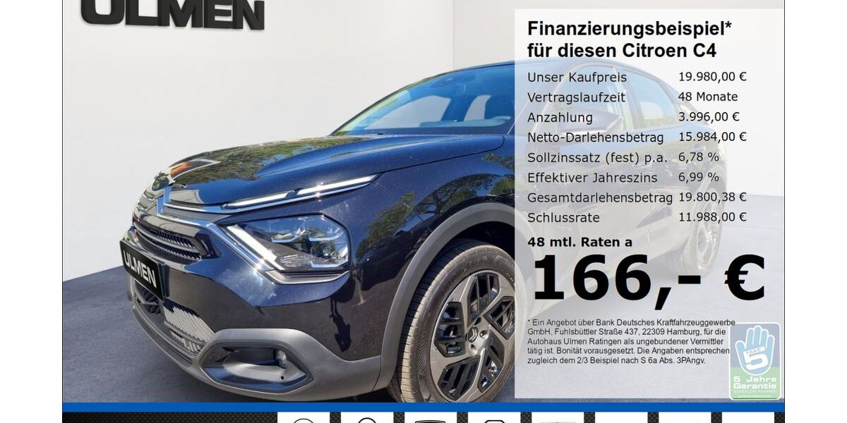 Citroen C4 9.094 km 19.980 &euro; Ratingen 40880