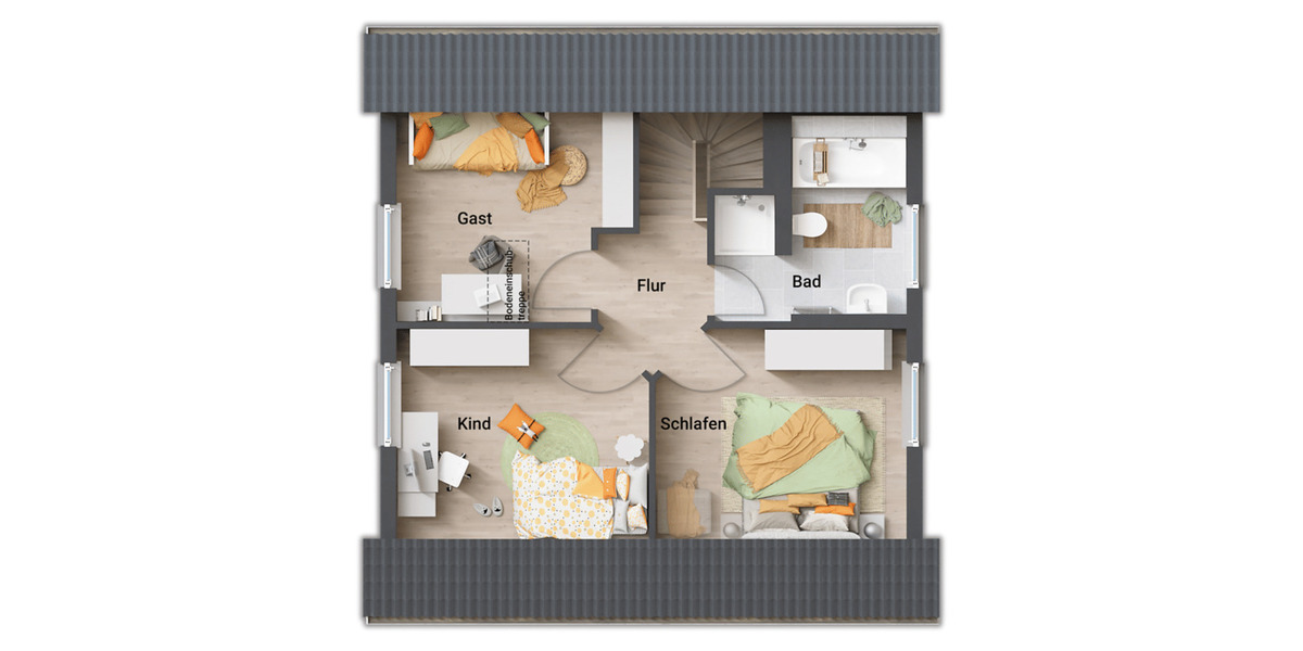 Einfamilienhaus Brüggen - 4 Zimmer, 88 m&sup2;, 420.604&euro; | Angebot:26695350