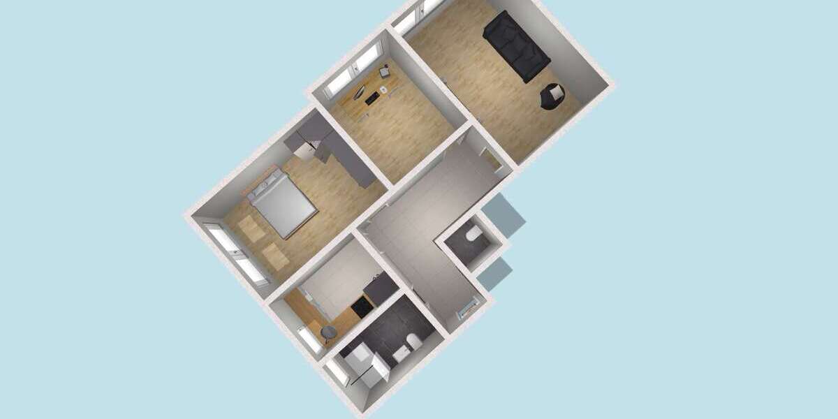 Etagenwohnung Ratingen Hösel Hösel - 3 Zimmer, 80 m&sup2;, 980&euro; | Angebot:27091948
