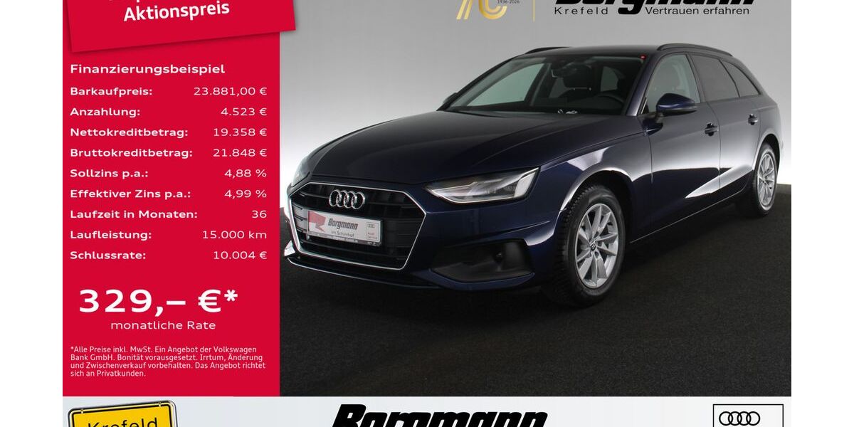 Audi A4 60.613 km 23.881 &euro; Krefeld 47803