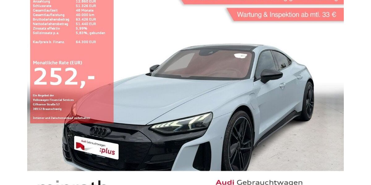 Audi RS e-tron GT 49.122 km 60.800 &euro; Moers-Hülsdonk 47441