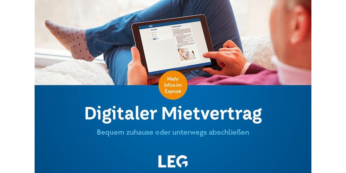 Erdgeschoßwohnung Moers - 2.5 Zimmer, 53 m&sup2;, 559&euro; | Angebot:26677454