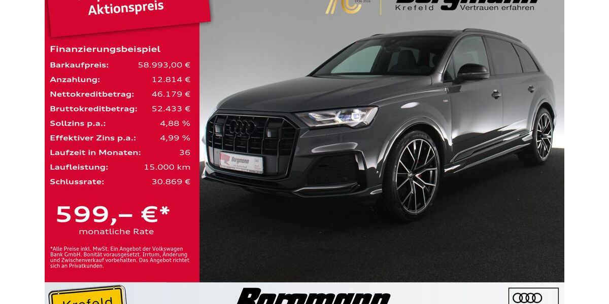 Audi Q7 92.315 km 58.993 &euro; Krefeld 47803