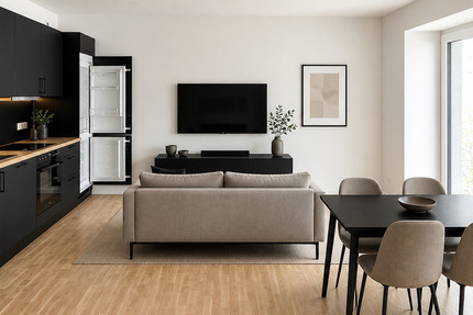 Wohnung Düsseldorf Oberbilk - 2 Zimmer, 55 m&sup2;, 1.200&euro; | Angebot:26408006