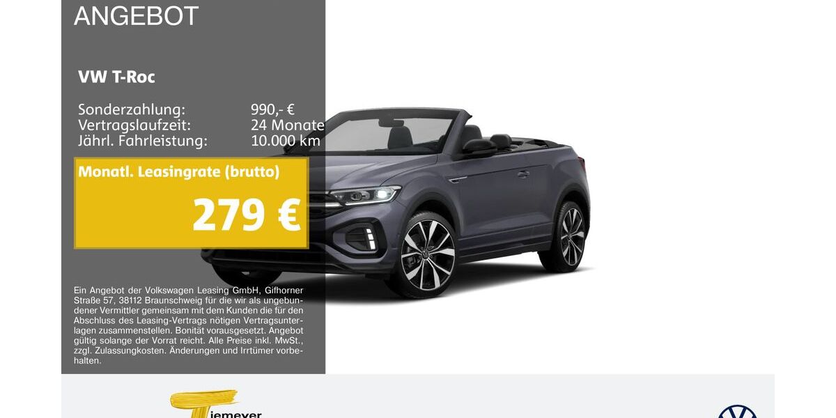 VW T-Roc 8.253 km 32.490 &euro; Duisburg 47059