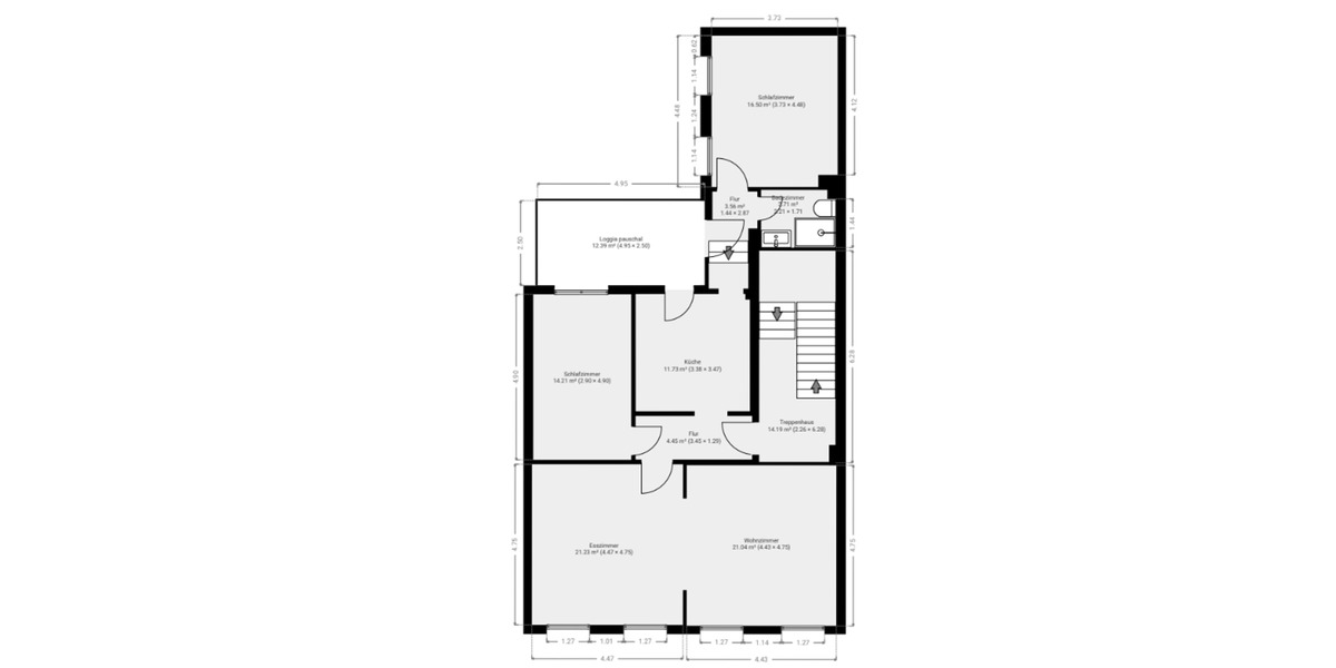 Mehrfamilienhaus, Wohnhaus Mönchengladbach Stadtmitte - 1 Zimmer, 344 m&sup2;, 449.000&euro; | Angebot:26029248