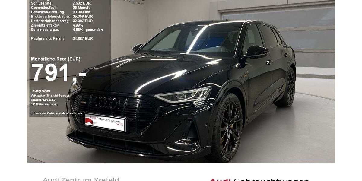 Audi e-tron 70.690 km 32.997 &euro; Krefeld 47805