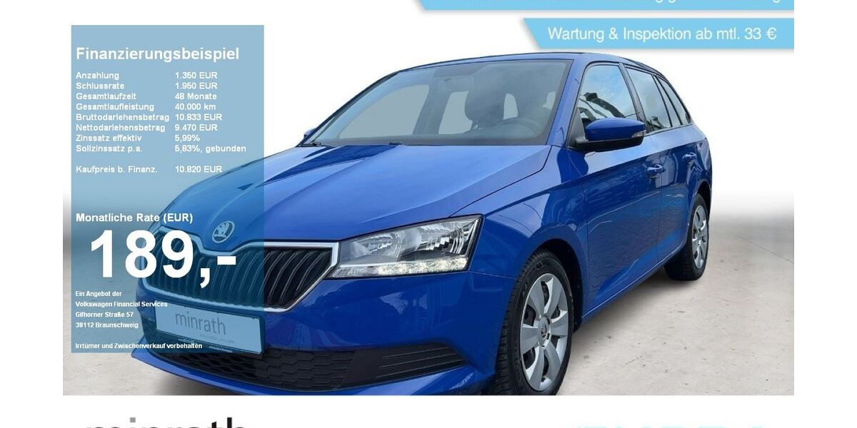 Skoda Fabia 59.875 km 10.820 &euro; Moers 47441