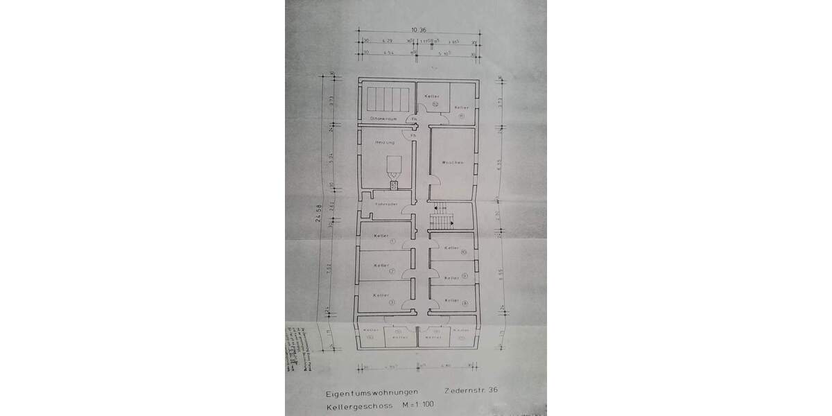 Etagenwohnung Mönchengladbach Schrievers - 3 Zimmer, 63 m&sup2;, 119.000&euro; | Angebot:25684502