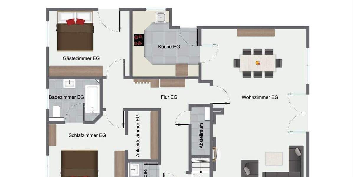 Einfamilienhaus Wegberg Wildenrath - 5 Zimmer, 187 m&sup2;, 459.800&euro; | Angebot:25799433