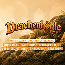 Drachenhöhle - Die Drachen-Indoor-Ausstellung 25.07.2026 NEW Box Mönchengladbach