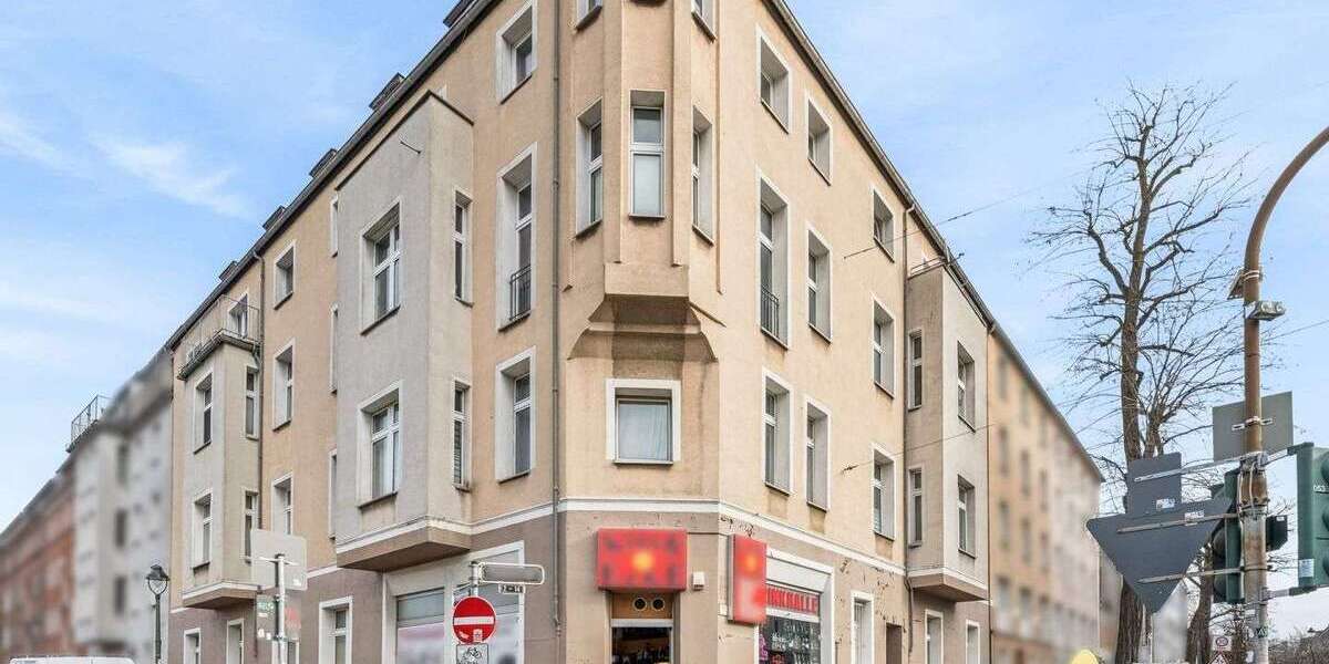 Etagenwohnung Düsseldorf Oberbilk - 2 Zimmer, 54 m&sup2;, 190.000&euro; | Angebot:26431253