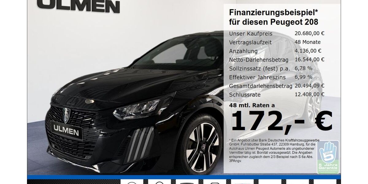 Peugeot 208 20.733 km 20.680 &euro; Düsseldorf 40233