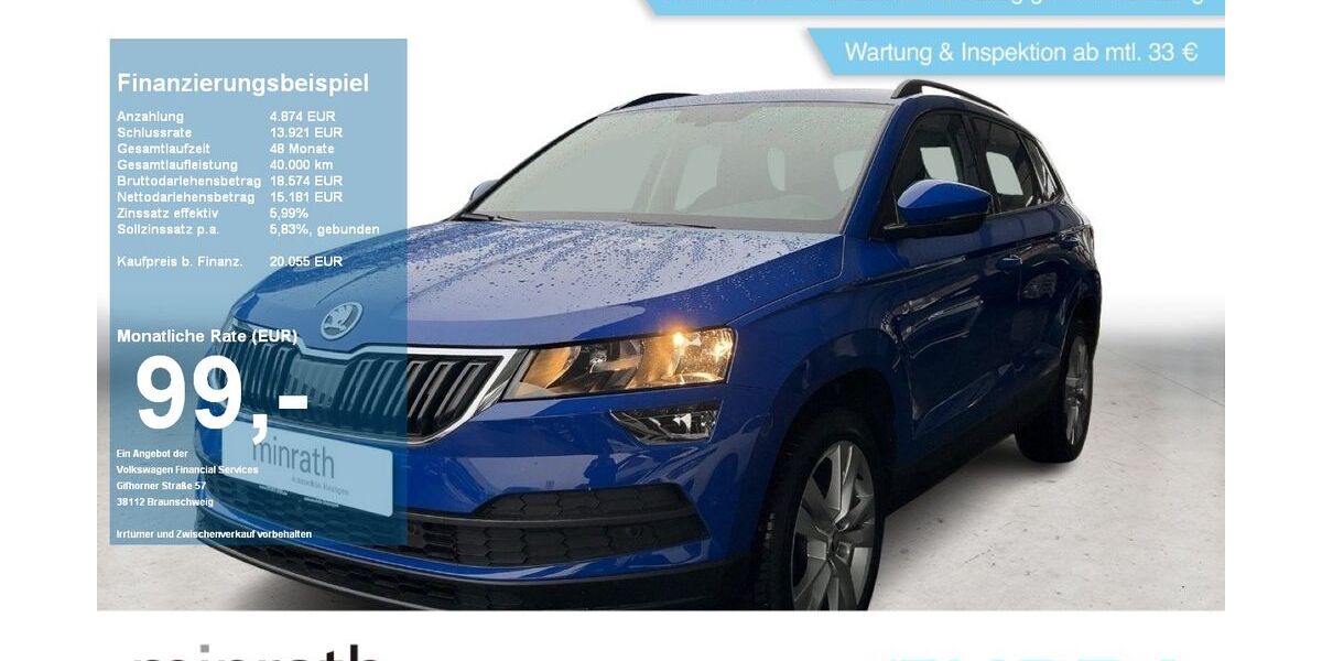 Skoda Karoq 60.402 km 20.005 &euro; Moers 47441