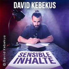 David Kebekus - Sensible Inhalte 17.01.2027 Kulturfabrik Krefeld e.V.