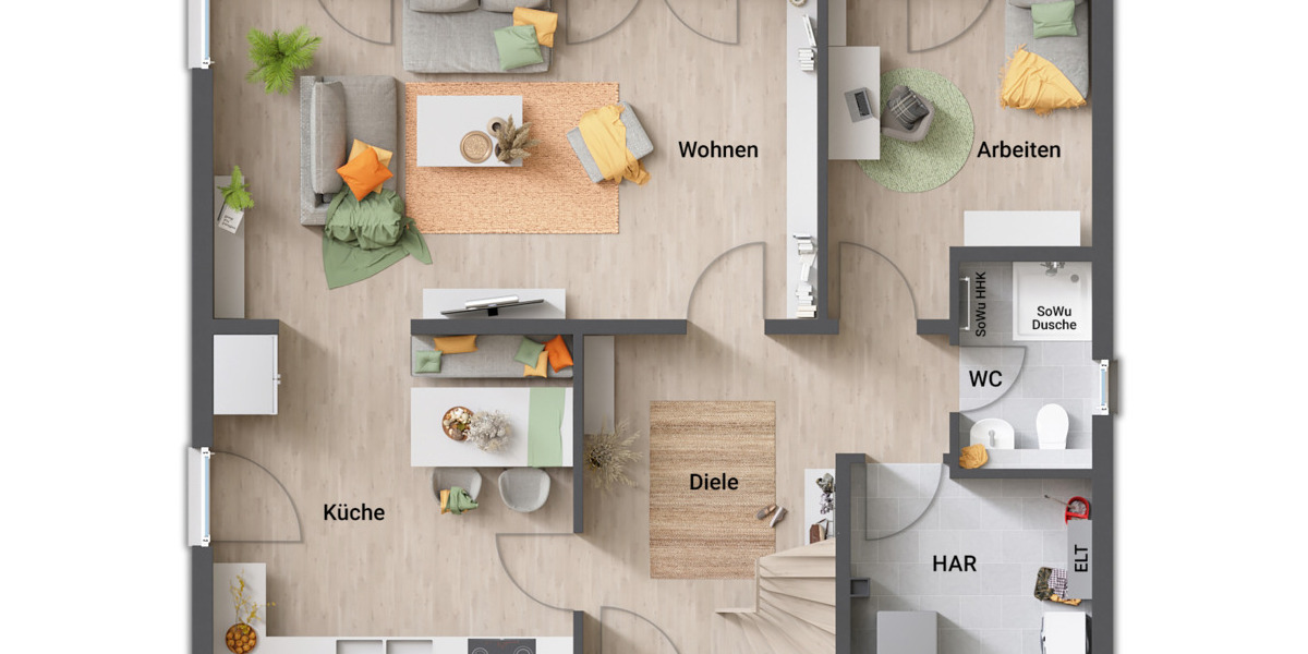 Mehrfamilienhaus, Wohnhaus Straelen Zand - 5 Zimmer, 150 m&sup2;, 499.808&euro; | Angebot:25692539