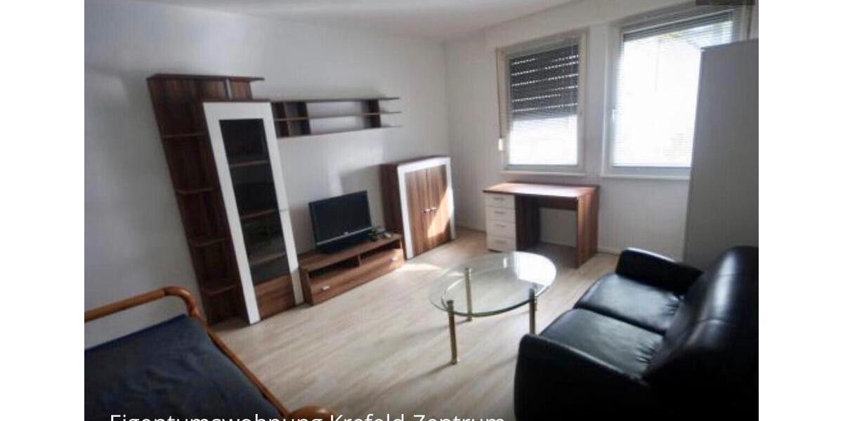 Etagenwohnung Krefeld Cracau - 1 Zimmer, 40 m&sup2;, 400&euro; | Angebot:26355566