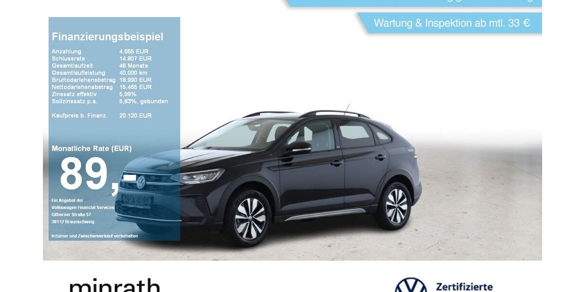 VW Taigo 7.996 km 19.620 &euro; Duisburg-Rheinhausen 47226