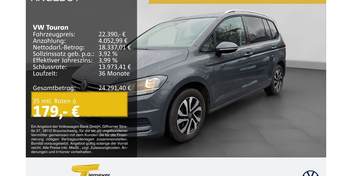 VW Touran 66.998 km 22.390 &euro; Duisburg 47059