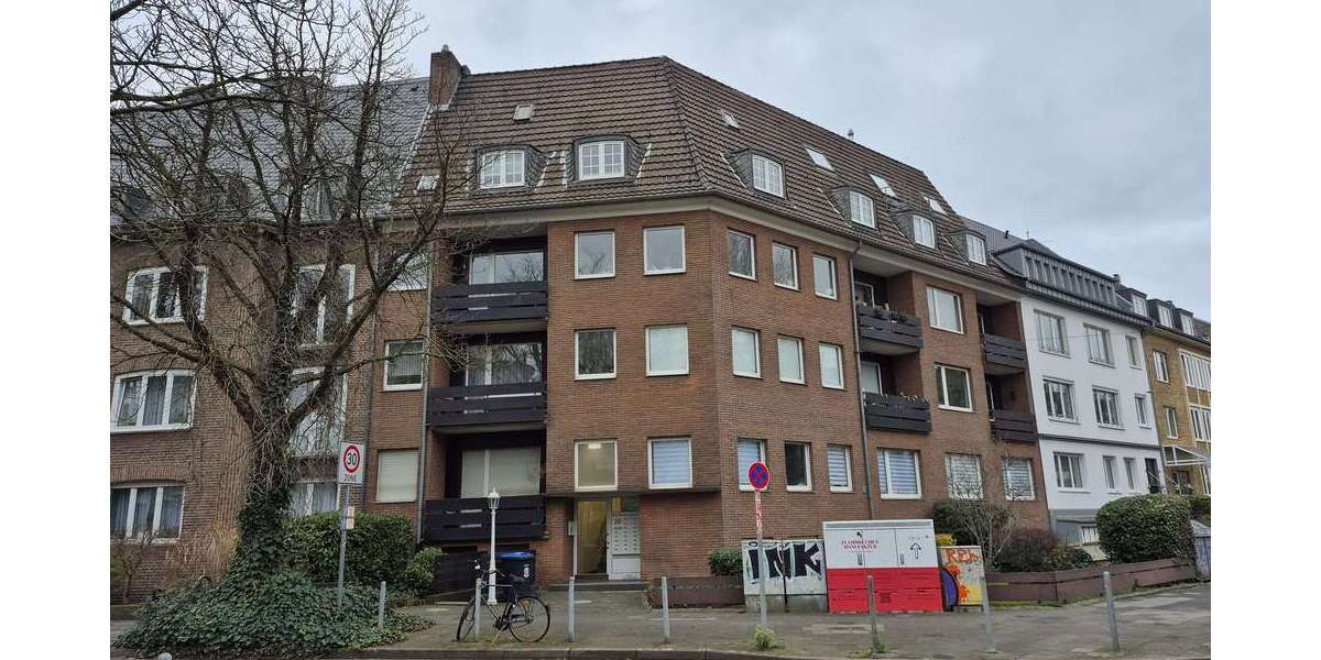 Etagenwohnung Düsseldorf Düsseltal - 2 Zimmer, 67 m&sup2;, 349.000&euro; | Angebot:24603712