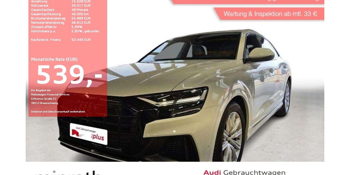 Audi Q8 38.437 km 61.940 &euro; Moers-Hülsdonk 47441