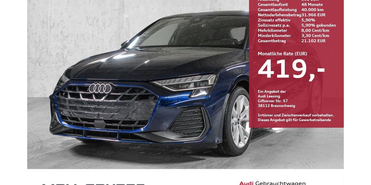 Audi A3 10.000 km 34.990 &euro; Düsseldorf 40549