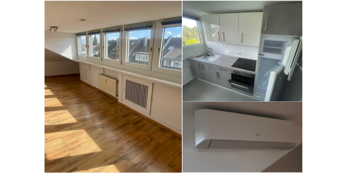 Etagenwohnung Düsseldorf Oberkassel - 2 Zimmer, 55 m&sup2;, 379.000&euro; | Angebot:25946702