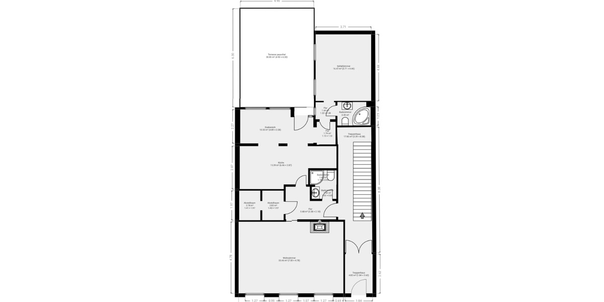 Mehrfamilienhaus, Wohnhaus Mönchengladbach Stadtmitte - 1 Zimmer, 344 m&sup2;, 449.000&euro; | Angebot:26029248