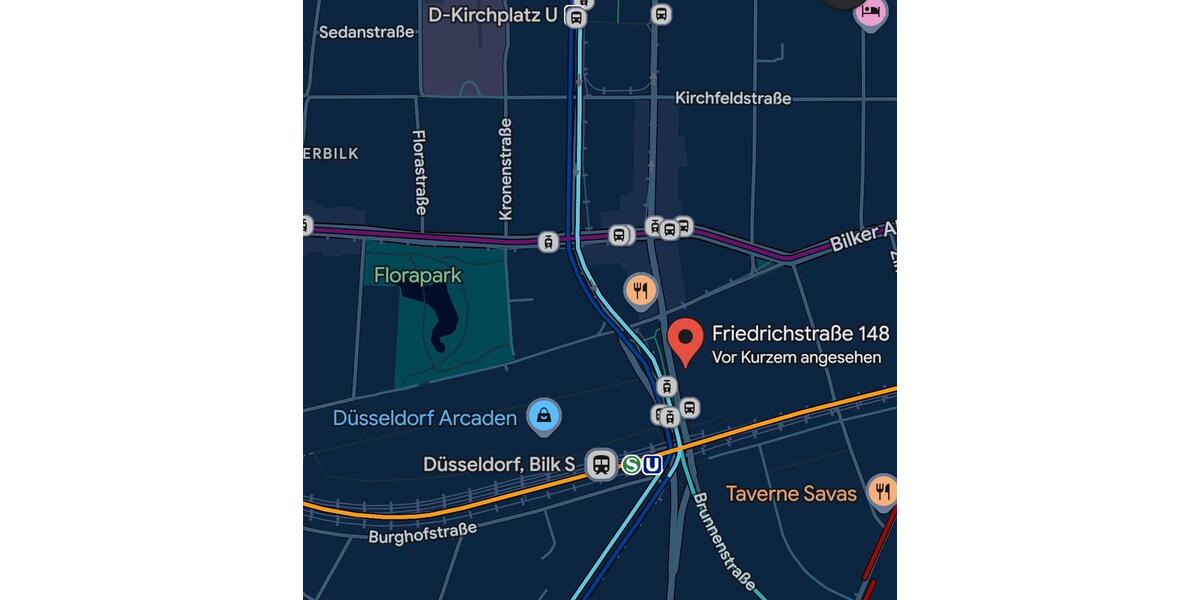 Etagenwohnung Düsseldorf Stadtbezirk 3 - 1 Zimmer, 23 m&sup2;, 566&euro; | Angebot:26546135