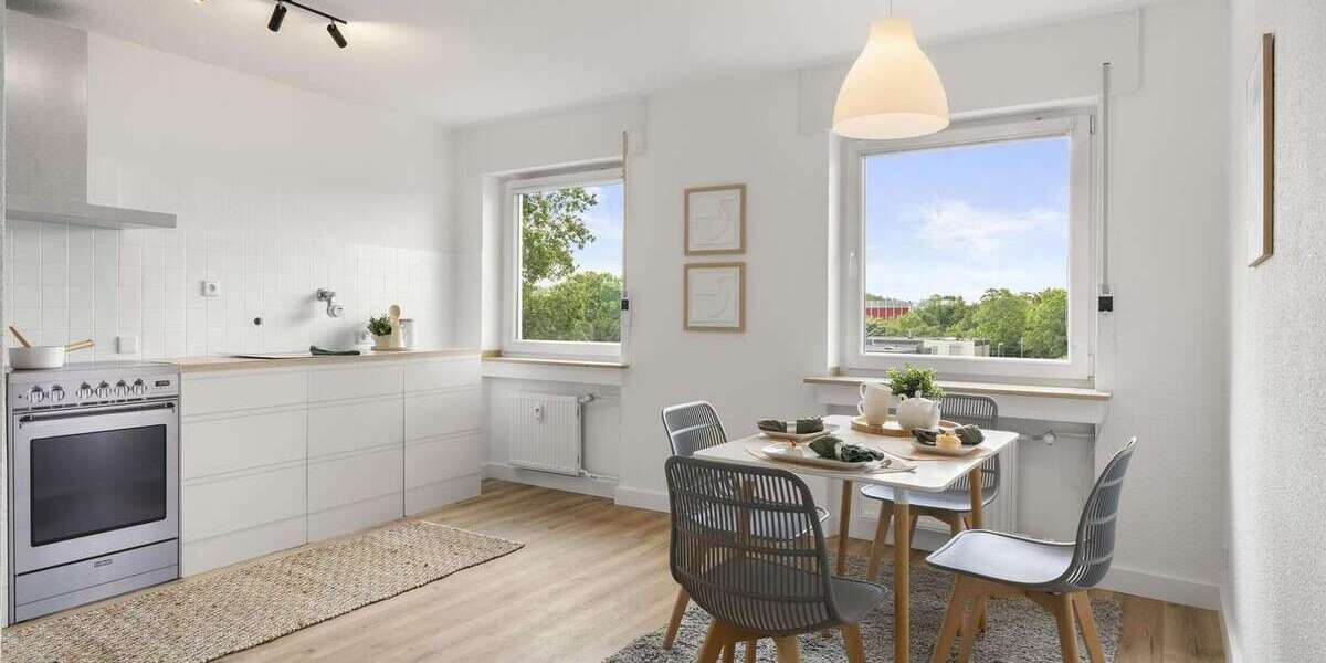 Etagenwohnung Duisburg Rahm - 3.5 Zimmer, 84 m&sup2;, 249.800&euro; | Angebot:26689764