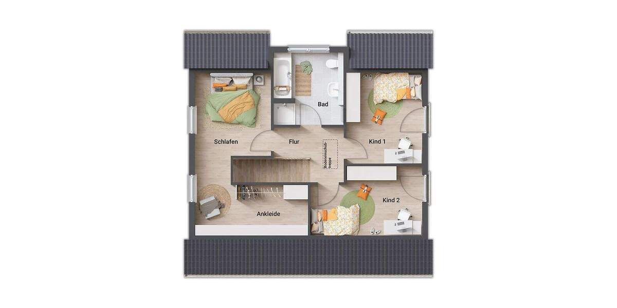 Einfamilienhaus Brüggen - 5 Zimmer, 134 m&sup2;, 559.120&euro; | Angebot:25739054