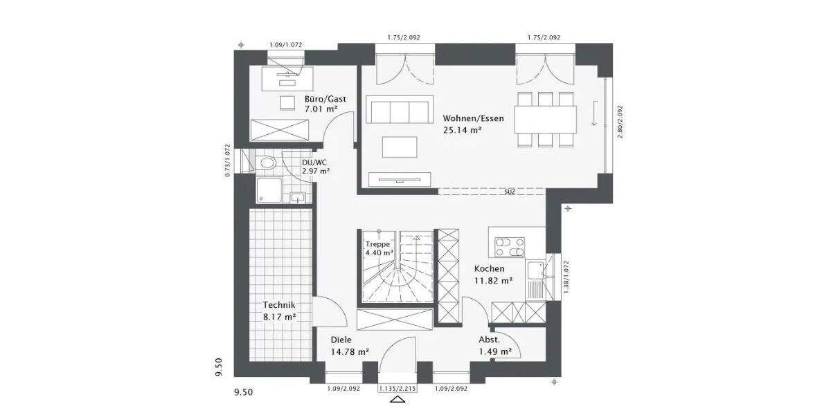 Einfamilienhaus Schwalmtal Amern - 5 Zimmer, 139 m&sup2;, 420.000&euro; | Angebot:25675508