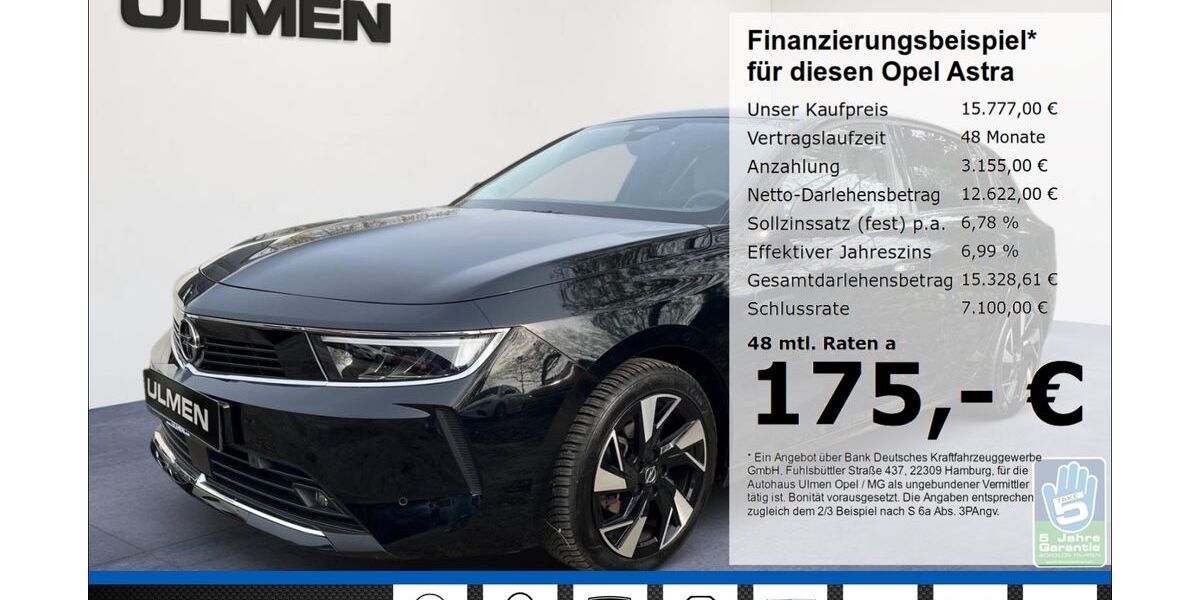 Opel Astra 65.585 km 15.777 &euro; Düsseldorf 40231