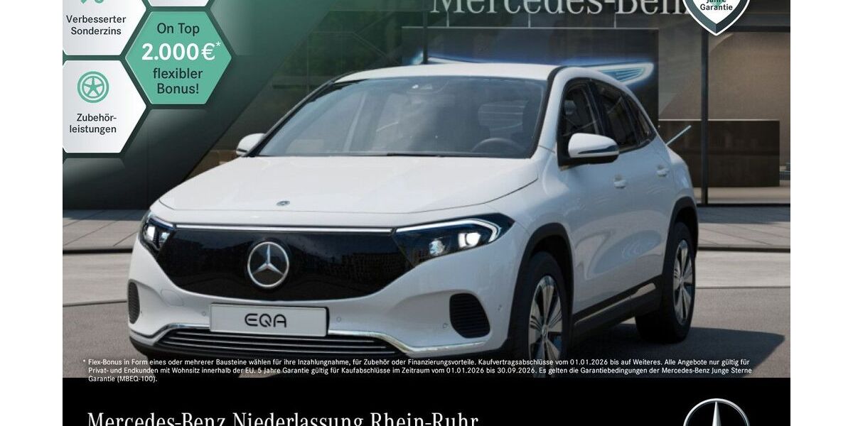 Mercedes-Benz EQA 10.062 km 37.490 &euro; Düsseldorf 40231