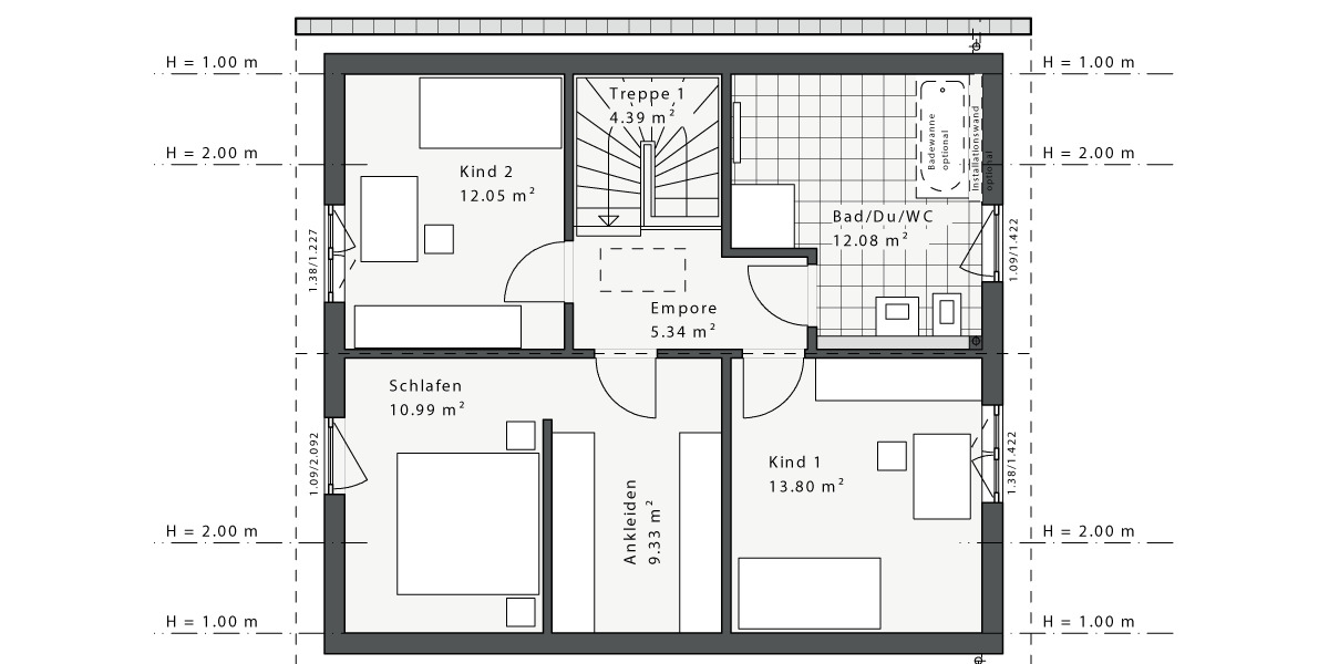 Einfamilienhaus Brüggen - 4 Zimmer, 136 m&sup2;, 439.100&euro; | Angebot:25702216