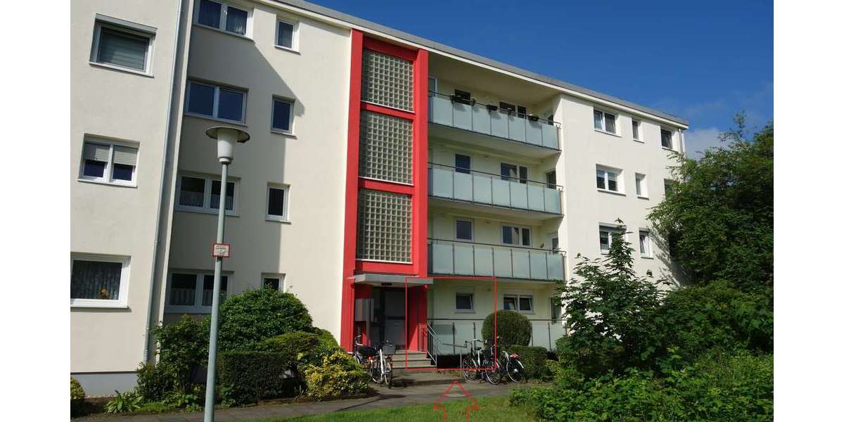 Etagenwohnung Neuss Vogelsang - 2 Zimmer, 56 m&sup2;, 185.000&euro; | Angebot:27023155