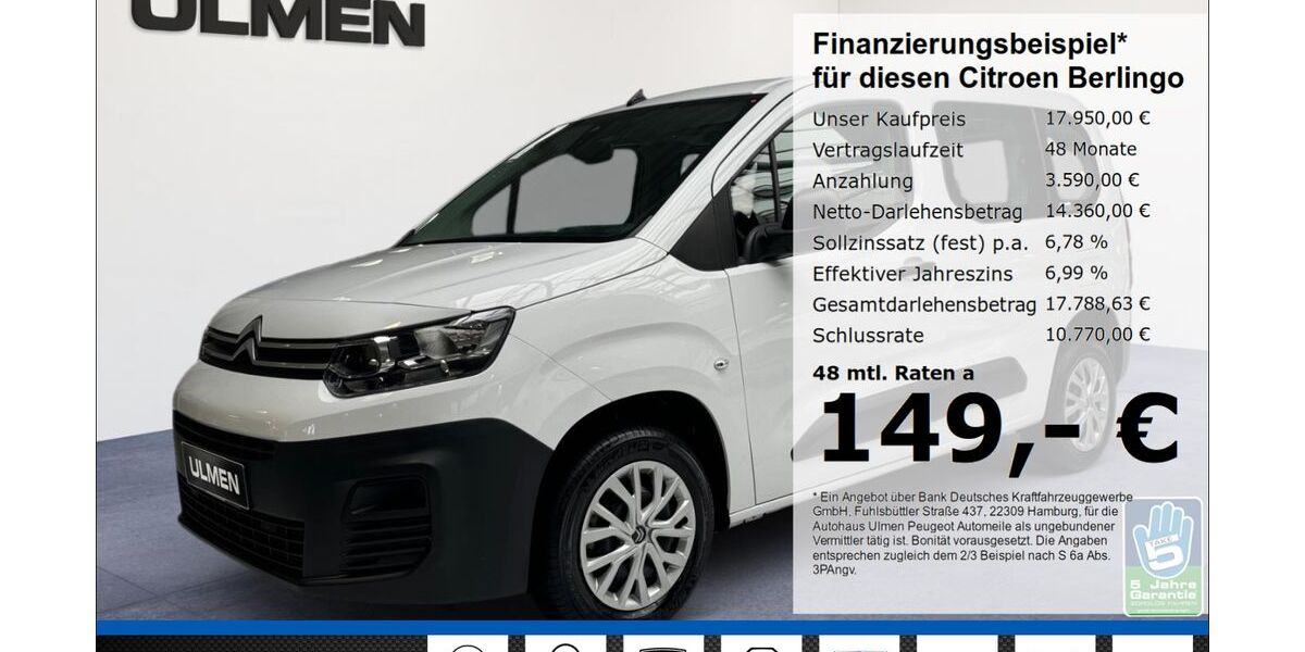 Citroen Berlingo 10.844 km 17.450 &euro; Düsseldorf 40233