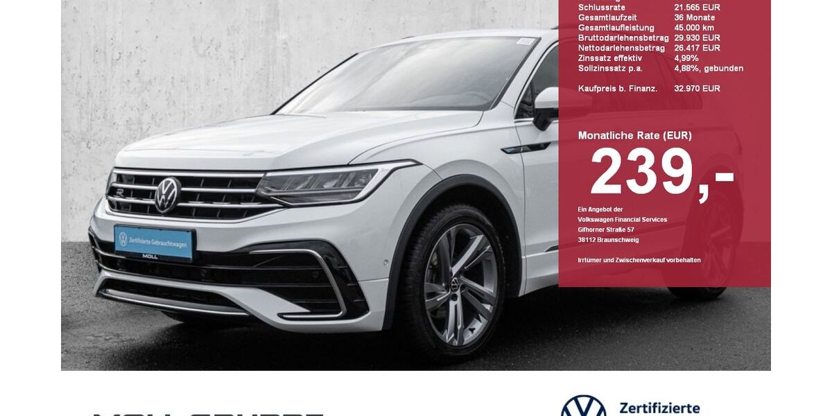 VW Tiguan 44.936 km 32.970 &euro; Düsseldorf 40474