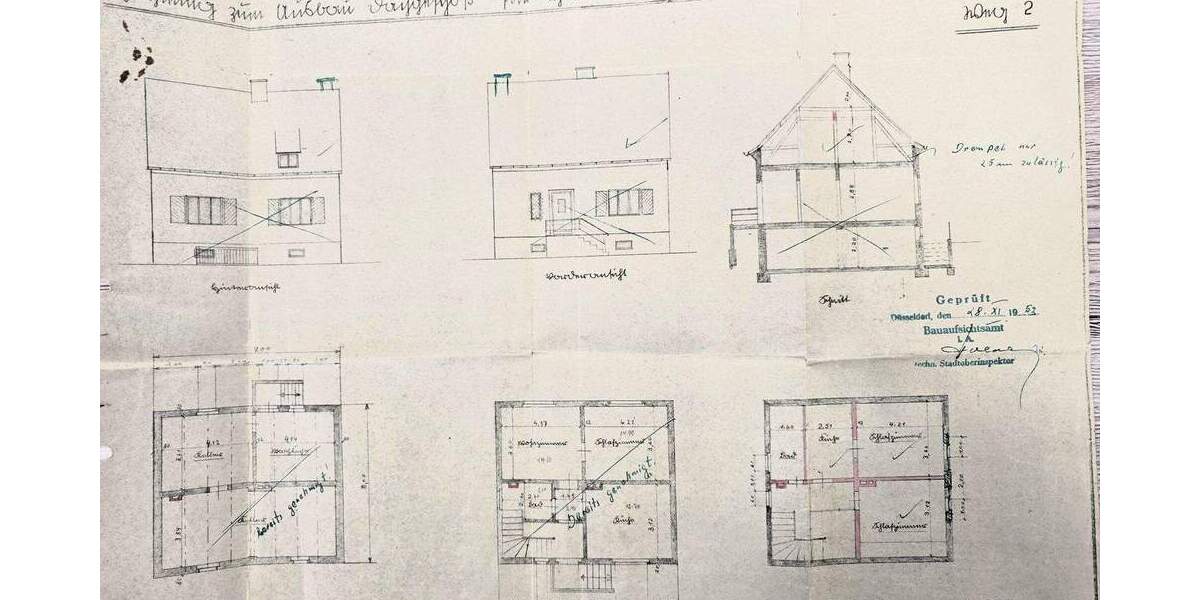 Mehrfamilienhaus, Wohnhaus Düsseldorf Oberbilk - 5 Zimmer, 123 m&sup2;, 590.000&euro; | Angebot:25779430