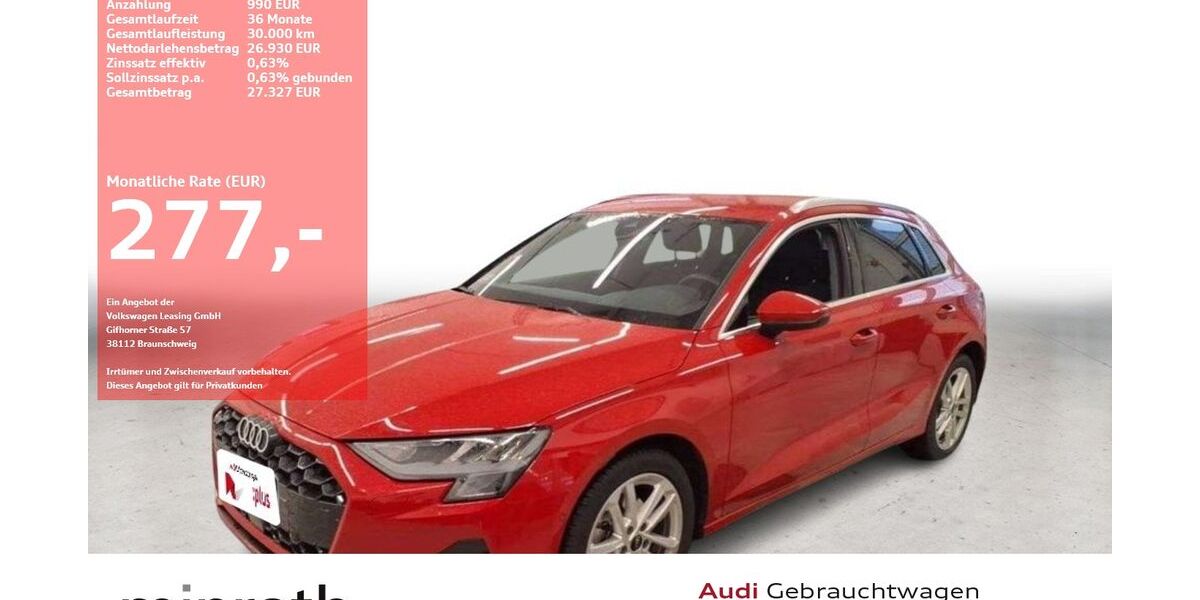 Audi A3 18.843 km 25.380 &euro; Moers-Hülsdonk 47441