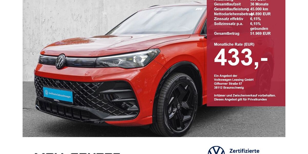 VW Tiguan 2.032 km 44.890 &euro; Düsseldorf 40474